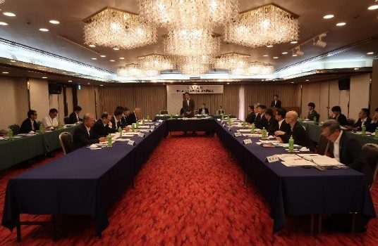 令和７年度　第１回大分県市長会政務調査会を開催しました。